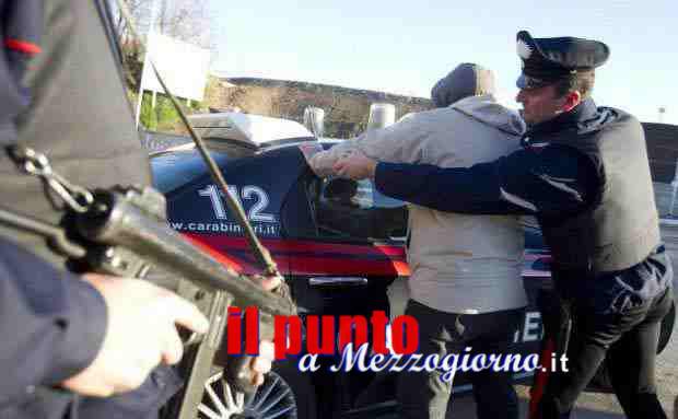 Controlli antidroga a Cassino, carabinieri sorprendono richiedente asilo a cedere dose