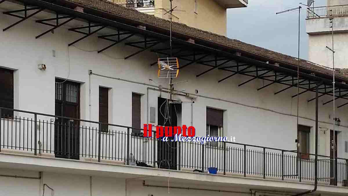 Cassino – Appartamento in fiamme in via Virgilio