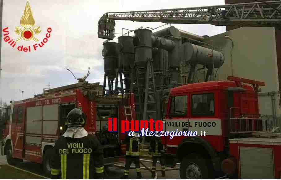 Incendio alla centrale turbogas di Aprilia, paura tra i residenti dell’area