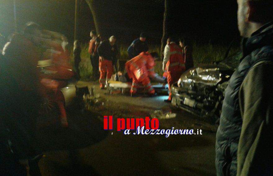 Incidente stradale a Piedimonte, i tre feriti trasportati a Roma