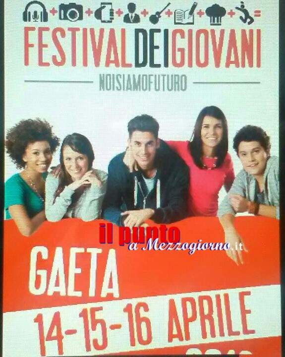 Festival dei giovani a Gaeta. Dal 14 al 16 aprile