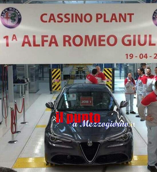 In 4280 aggrappati alla speranza Alfa Giulia, a Maggio la SolidarietÃ  nello stabilimento Fca di Piedimonte