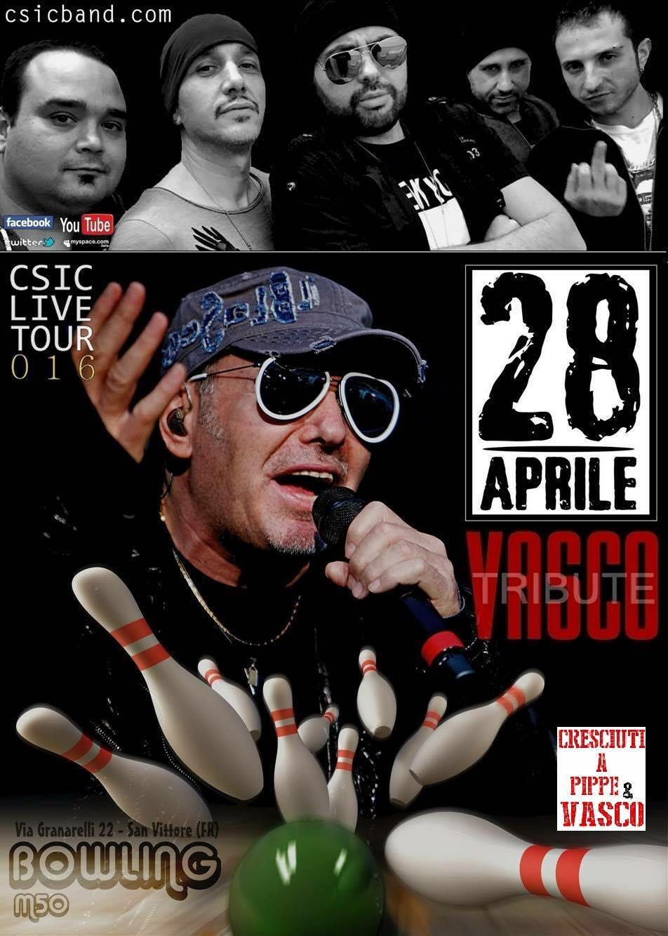 Domani sera la cover di Vasco Rossi in concerto a San Vittore del Lazio Domani sera la cover di Vasco Rossi in concerto a San Vittore del Lazio