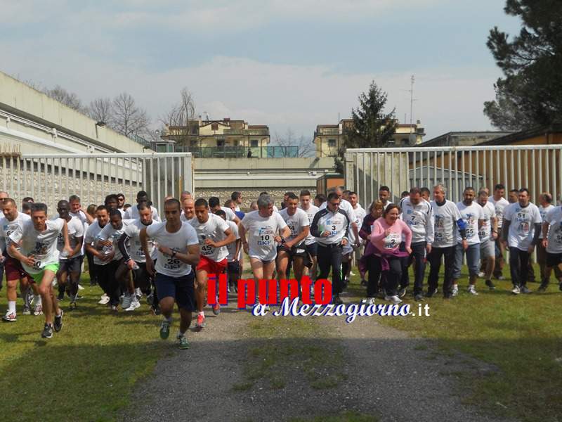 Anteprima della “Maratona di Primavera”: una mini maratona nel carcere di Cassino