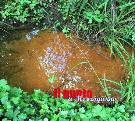 Cassino e il mistero delle “sorgenti” di acqua rossa