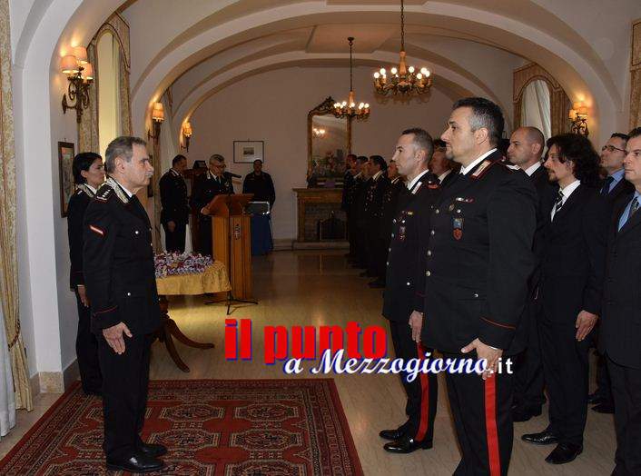 Encomi solenni per i carabinieri in servizio a Frosinone
