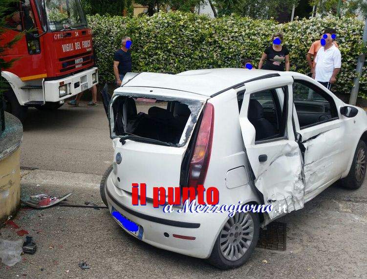 Incidente stradale in via Selvotta a Cassino, automobilista ferito