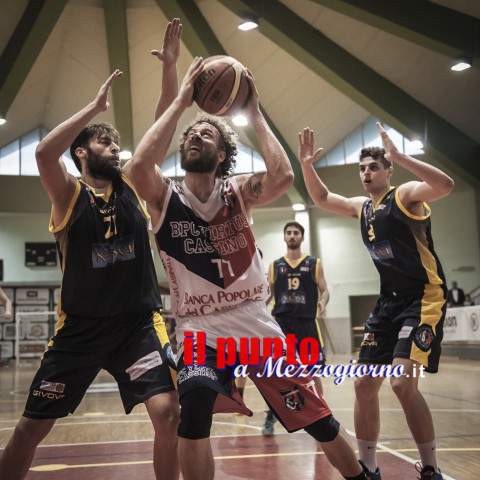 Basket serie B: La Virtus Cassino vince gara 1 dei quarti di finale contro Scafati