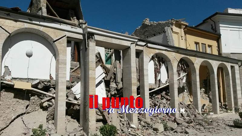 Amatrice, scenario apocalittico ai soccorritori giunti dalla provincia di Frosinone. TUTTE LE FOTO