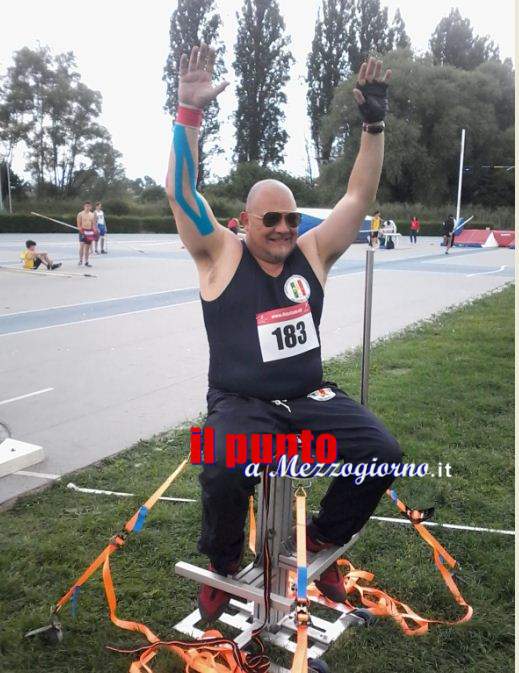 Vittima di incidente durante esercitazione militare, Giuseppe Campoccio di Cassino diventa campione paralimpico