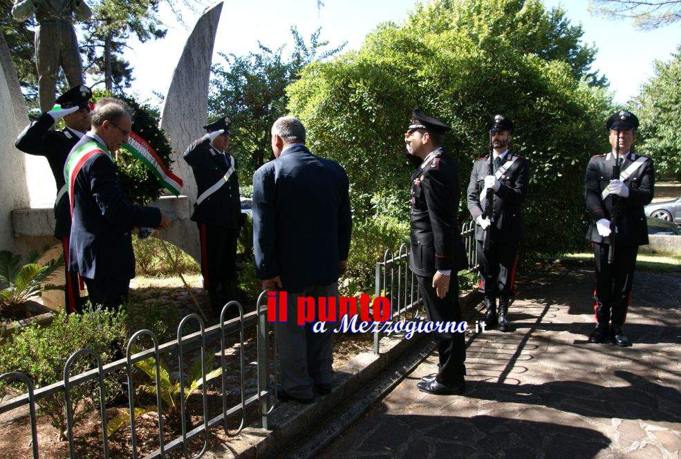 Ricordato a Cervaro il sacrificio del carabiniere Vittorio Marandola