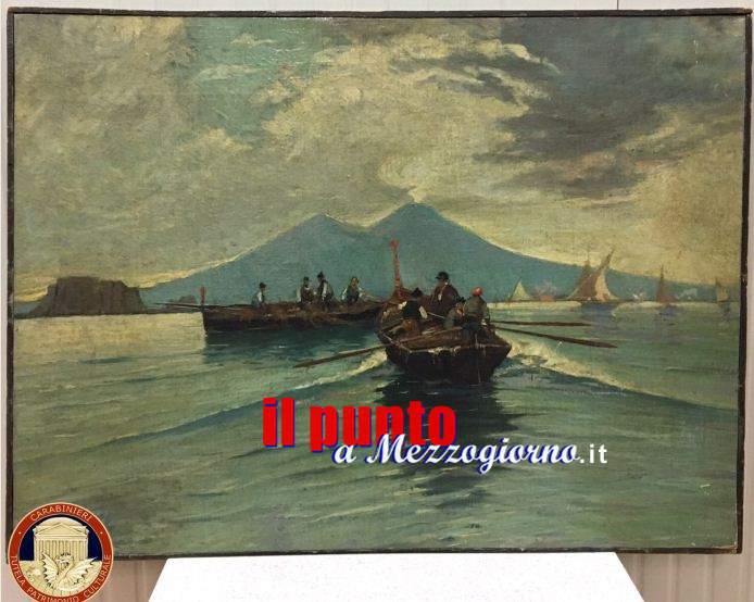 Tre quadri dell’800 rubati a Roma, ritrovati a Perugia