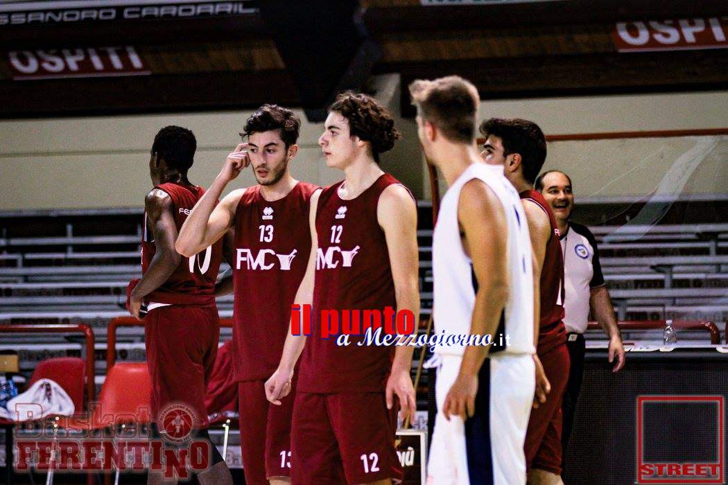 Basket under 20: Netto successo di Ferentino, 92 – 59, contro Itri