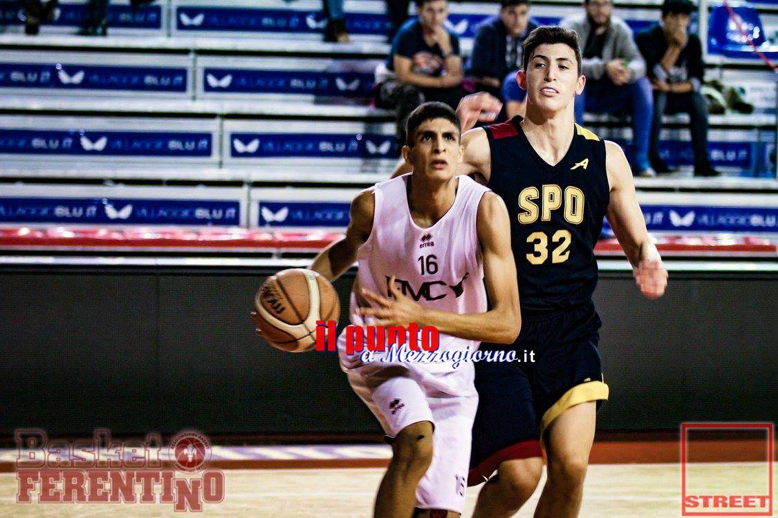 Basket Under 20: Sconfitta nel derby per Ferentino, 71-64, contro Frosinone