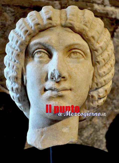 Recupearta in Olanda la testa di marmo rubata a Tivoli e raffigurante l’imperatrice Giulia Domna