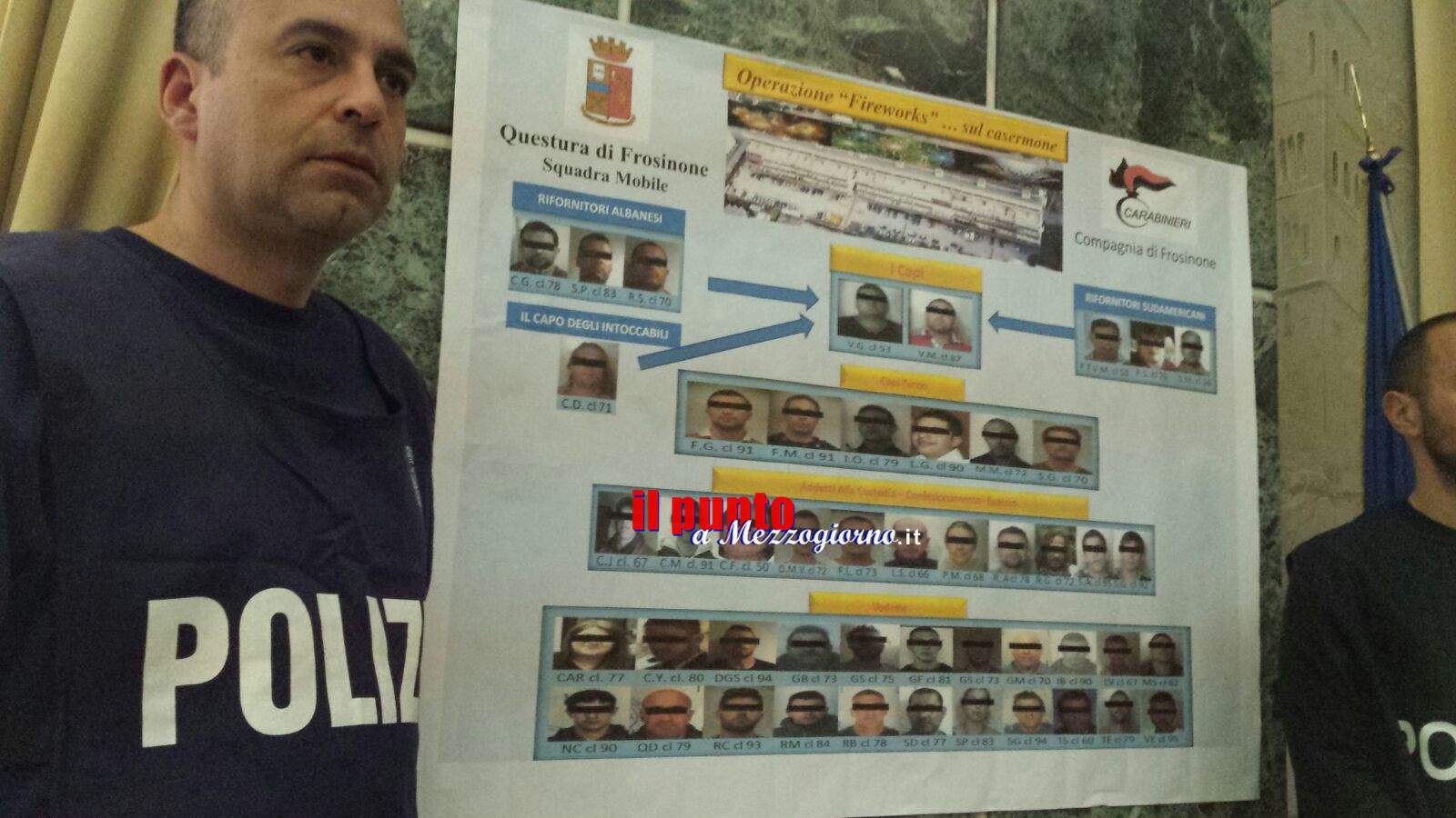 Casermone della droga, ecco l’organigramma del “supermarket” – LE FOTO