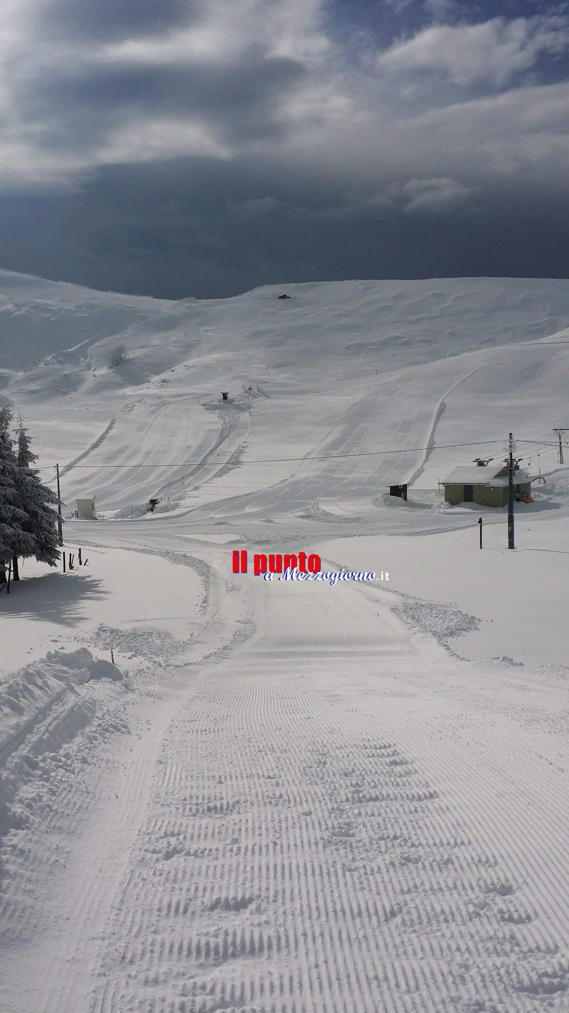 Filettino- Campo Staffi- Tanta neve, impianti aperti