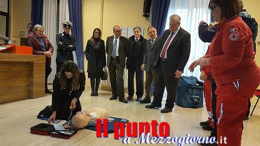 Attivato in Comune il defibrillatore donato dal Rotary Club Cassino