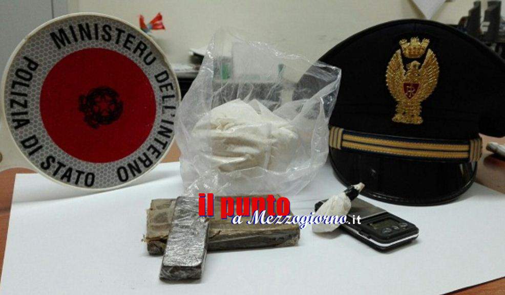 Eroina ed hashish, droga sequestrata a Cassino. Arrestato pusher 46enne