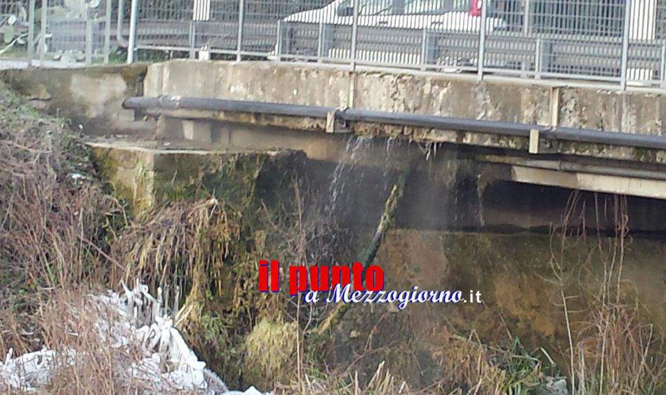 Ancora gelo a Cassino, tubi rotti e giochi di ghiaccio – VIDEO –