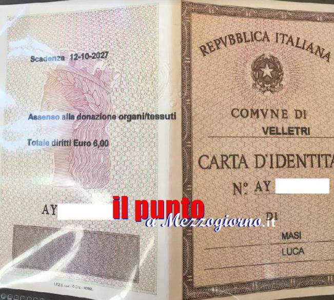 Velletri – Sulla carta di identitÃ , la volontÃ  di donare gli organi