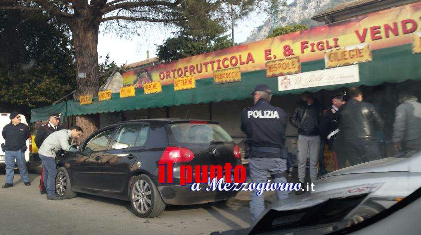 Iniziati i sequestri delle baracche della frutta a Cassino