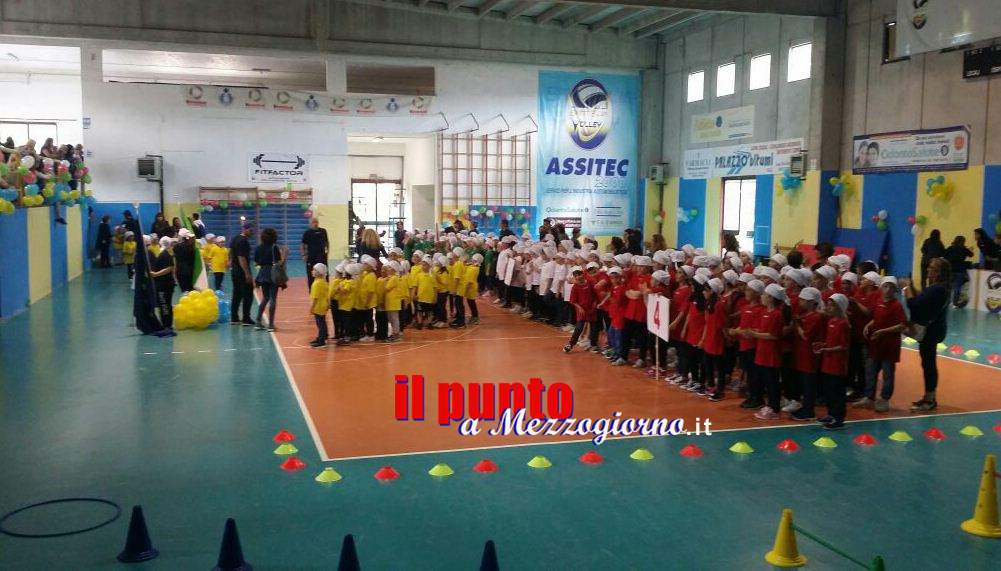 Sport in classe, pomeriggio di festa alle primarie di San’Elia, Vallerotonda e Valvori