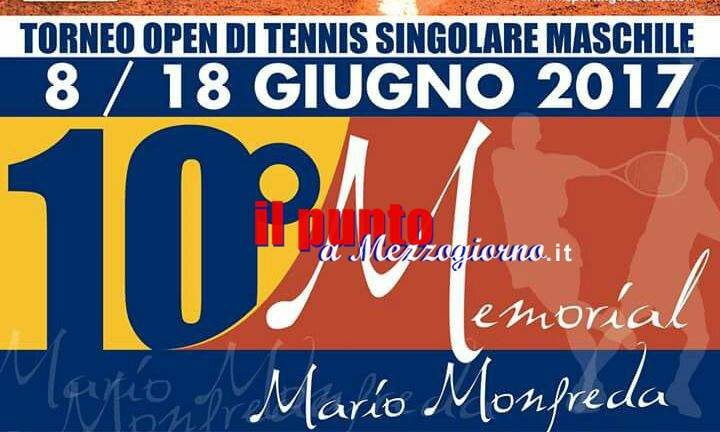 A Cassino parte la 10ª edizione del torneo open di tennis “Memorial Mario Monfreda†A Cassino parte la 10ª edizione del torneo open di tennis “Memorial Mario Monfredaâ€