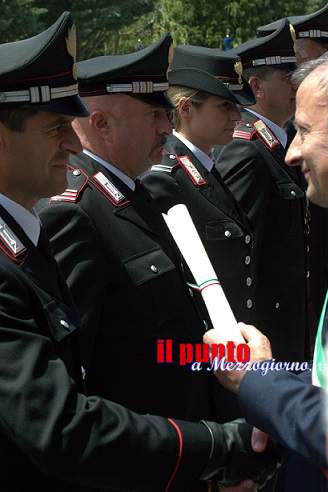 Isernia: Premiati per le attivitÃ  svolte sul territorio i Comandanti delle Stazioni Carabinieri di Isernia e Capracotta