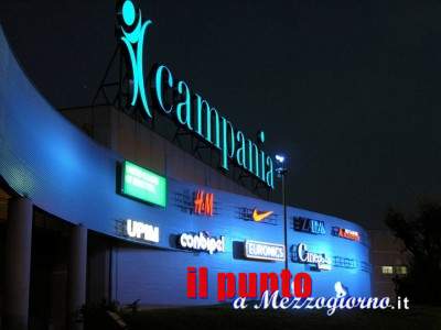 Furto al centro commerciale Campania per 800â‚¬ complessivi
