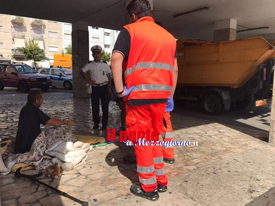 A Cassino travata sistemazione dignitosa per clochard polacco che viveva sotto i portici di Corso della Repubblica