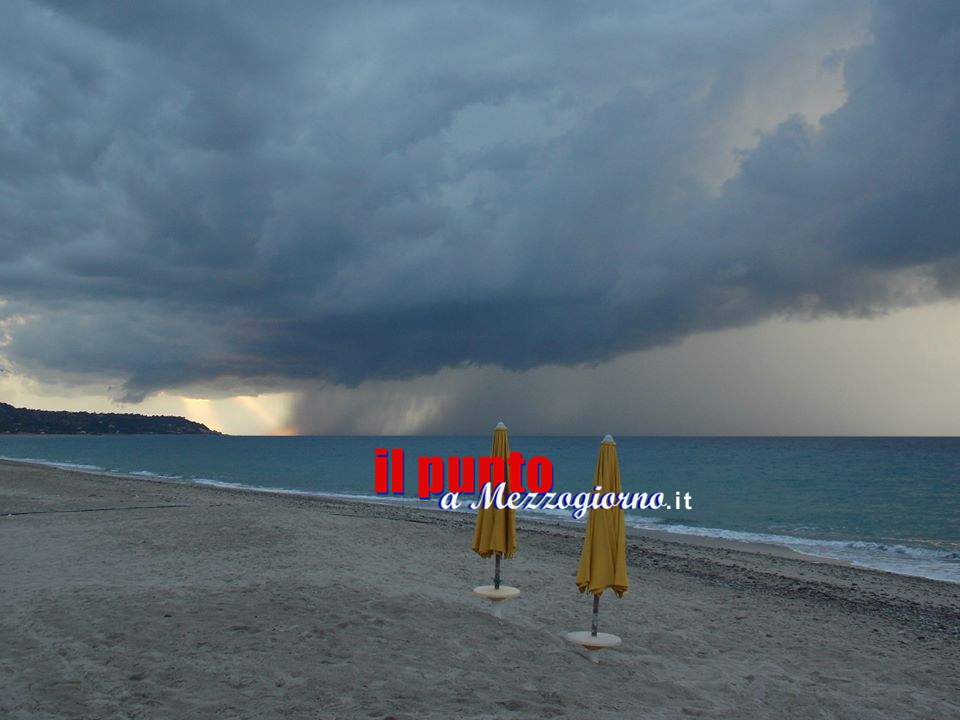 Allerta meteo Gialla sul Lazio della Protezione Civile da stasera