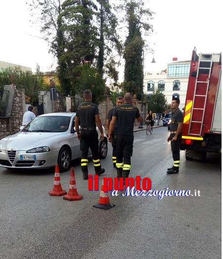 Una perdita d’olio da un automezzo, in via D’Annunzio, provoca una serie di cadute