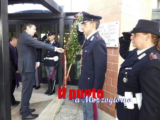 In Questura la commemorazione dei defunti della Polizia di Stato