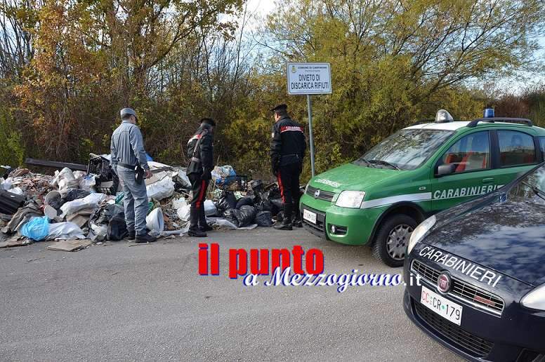 Vasta operazione dei Carabinieri a tutela dellâ€™ambiente: 5 persone denunciate, discarica abusiva sequestrata