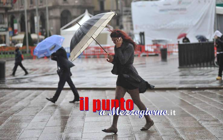 Allerta meteo della Protezione Civile Regionale, domani scuole chiuse a Cassino ed in molti comuni