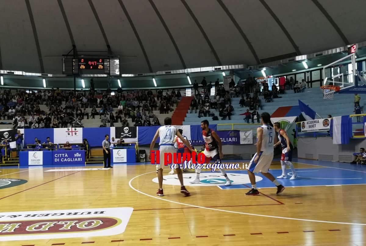 La Virtus Cassino espugna il parquet del Pala Pirastu di Cagliari