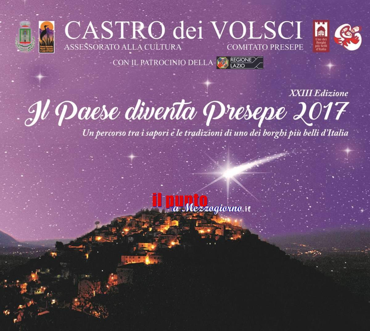 Castro dei Volsci, “Il paese diventa Presepe”