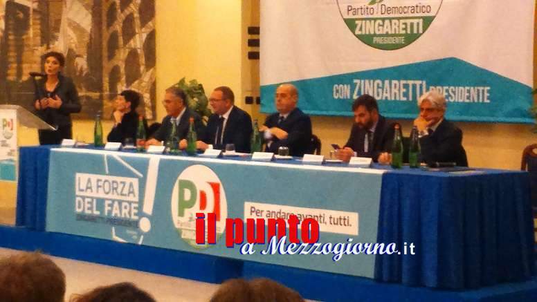 Regionali 2018: Via alla campagna elettorale per Fardelli e Caparrelli con Zingaretti e i big del Pd