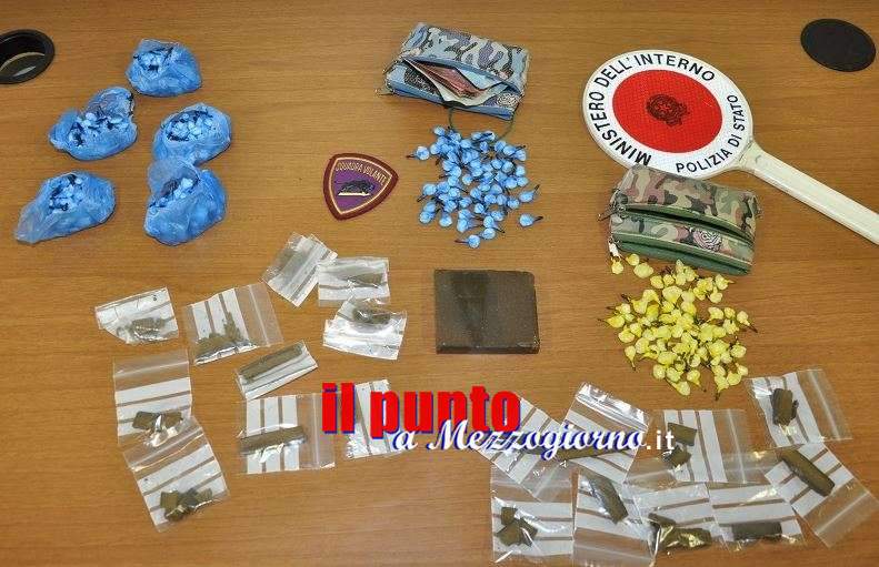 Market della droga smantellato a Frosinone, arresti e sequestri di hashish e cocaina