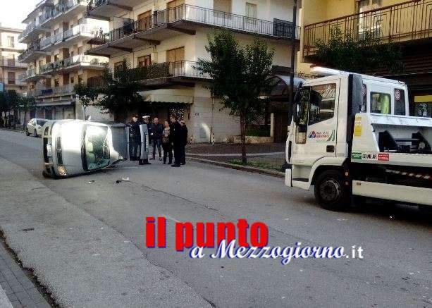 Incidente stradale a Cassino, donna ferita al “solito” incrocio