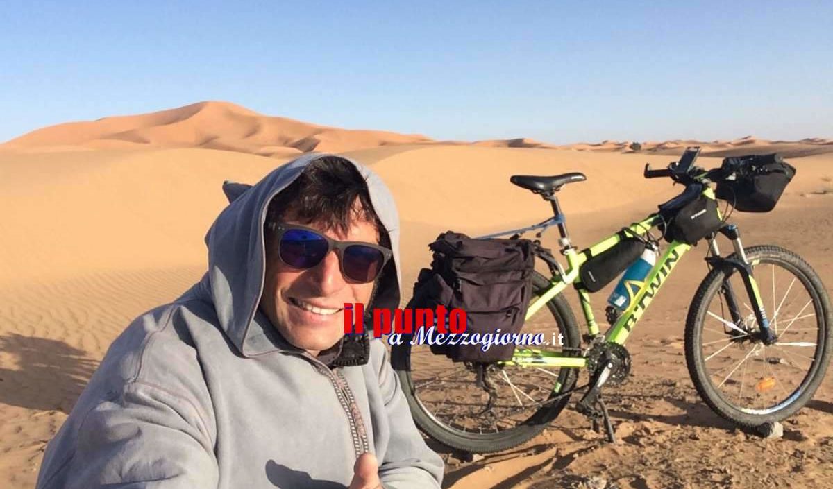 Un Cassinate in bicicletta nel deserto del Sahara, Giuseppe ha realizzato il suo sogno (FOTO e VIDEO)