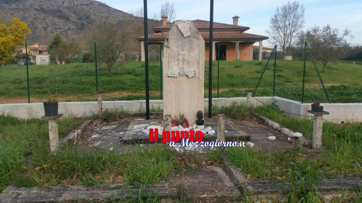 Monumento vandalizzato, Ciotti: Proporremo di intitolarlo alle vittime delle Marocchinate