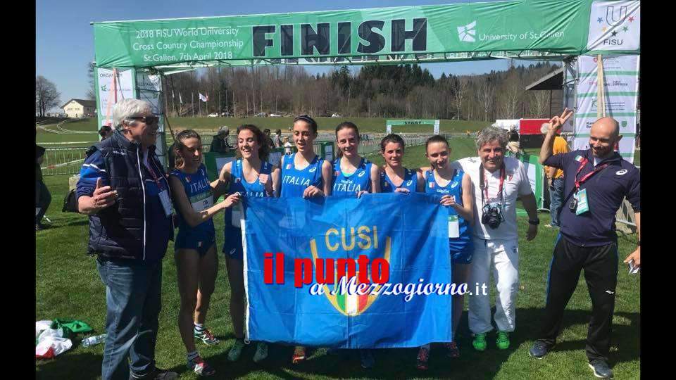 Mondiali “Cross Country” in Svizzera, successo per il Cus Cassino