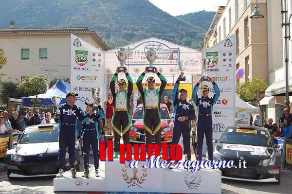 Cassino, 8° Rally Internazionale Lirenas 2018: la coppia Rossetti-Mori fa il bis su Skoda Fabia R5