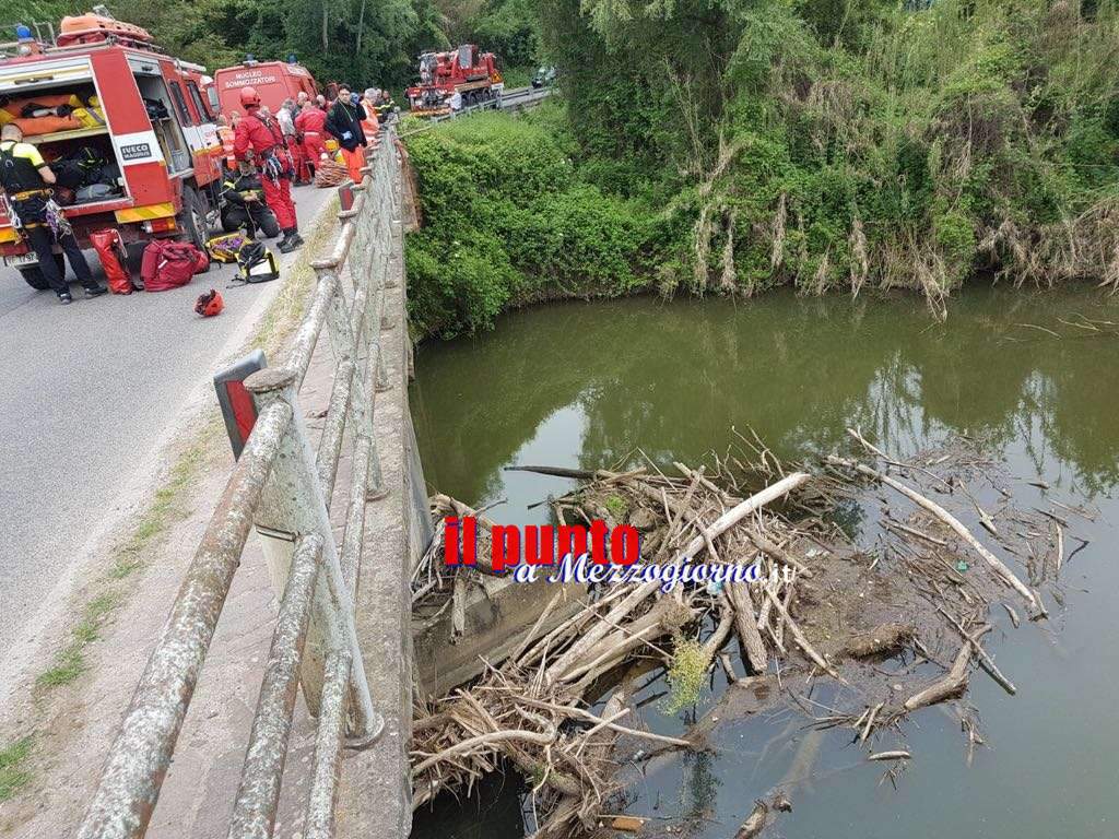 Auto nel fiume Sacco, le vittime sono due coniugi di Ceprano