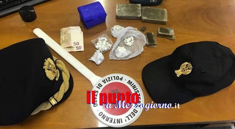 La polizia cerca e trova nuove piazze dello spaccio a Frosinone, due arresti