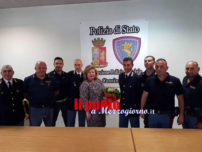 Visita del  Prefetto della Provincia di Frosinone alla Sottosezione Polizia Stradale di Cassino