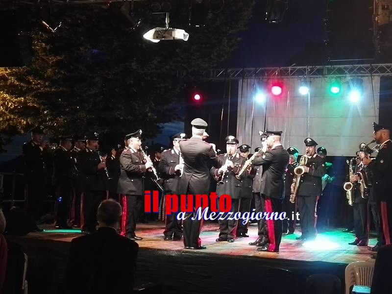 Concerto della Fanfara della Legione Allievi Carabinieri di Roma a Serrone