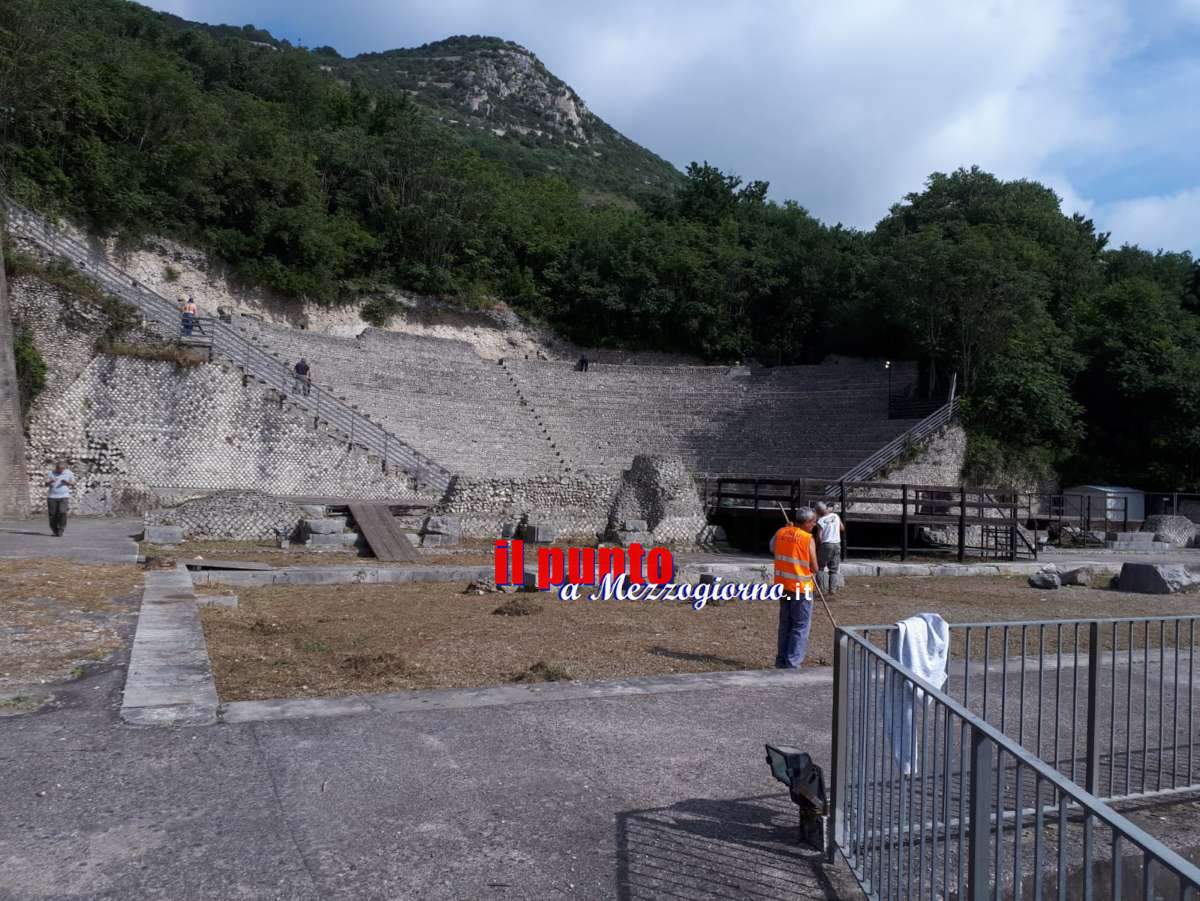 Completata la riqualificazione del palco al Teatro Romano